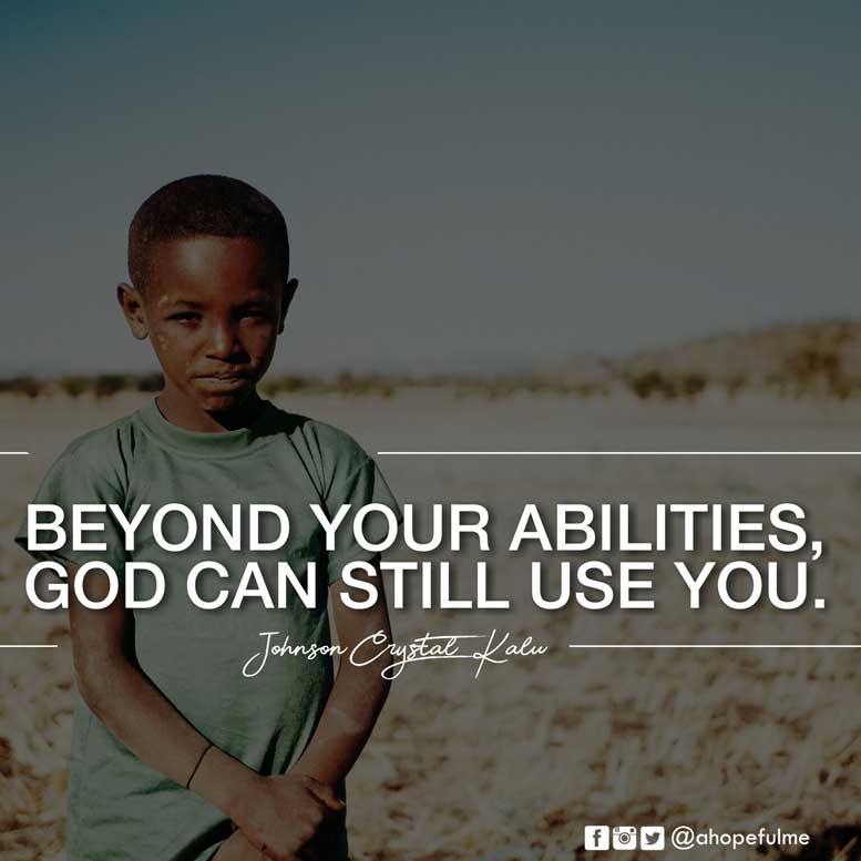 Johnson Crystal Kalu Quotes